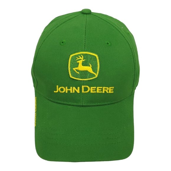 John Deere Owners Edition Tuck Strap Cap Nothing Runs Like A Deere Farmer Hat - Picture 1 of 12